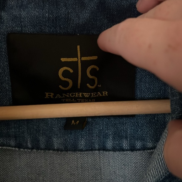 Sts Ranchwear medium over sized jean jacket - Picture 2 of 5